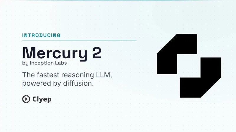 Mercury 2: The Fastest Reasoning Language Model